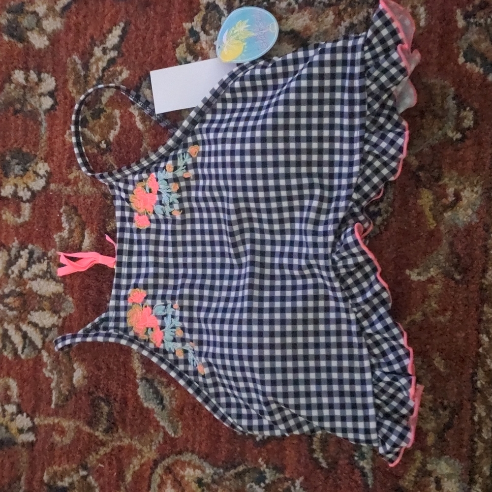 Island Soul Halter Bathing Suit Top NWT